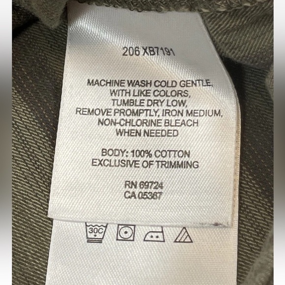 Columbia Youth Boys Longe Sleeve‎ Striped Camp Shirt Green size M Outdoors PFG - Picture 15 of 16